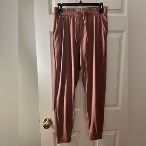 Rose pink joggers